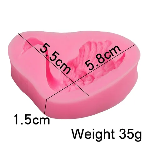 Zwaan Vorm Siliconen Cake Vorm 3D Fondant Bakken Tool Voor Chocolade Gelei DIY Ambacht