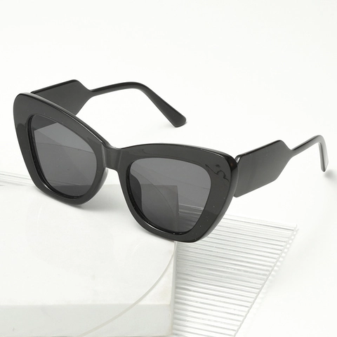 Occhiali Da Sole Cat Eye Alla Moda Da Donna Montatura E Lenti In PC Protezione UV400 Aste Geometriche Vintage Retro