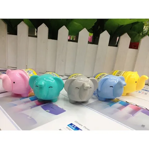 Temperamatite Manuale A Forma Di Elefante Plastica Cartone Animato Per Studenti Ufficio Scolastico Cancelleria