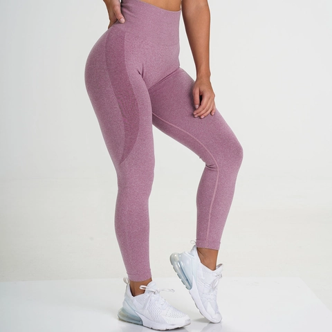 Leggings Sin Costuras De Cintura Alta Para Mujer Nylon Spandex Control De Abdomen Levantamiento De Glúteos Pantalones Yoga