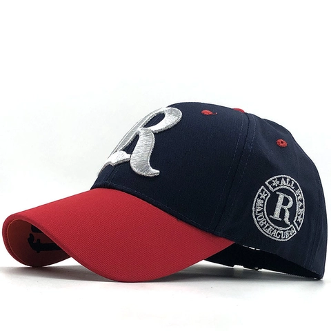 Cappello Da Baseball In Cotone Ricamo Lettere 3D Color Block Regolabile Cappello Da Sole Per Uomini Donne Stile Vintage Americano