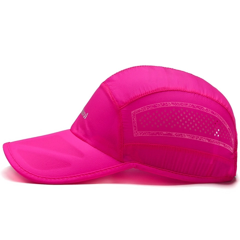 Cappellino Da Baseball Asciugatura Rapida Poliestere Mesh Traspirante Protezione Solare Sport All Aperto Regolabile