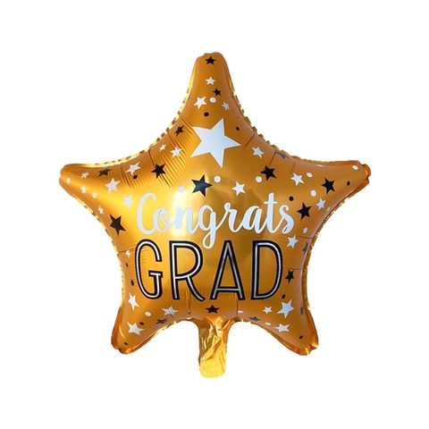 Graduation Balloons Congrats Grad Aluminum Foil Mylar Trophy Doctoral Cap Apple Shape Party Decorations Celebration
