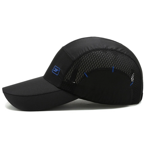 Cappello Da Baseball Asciugatura Rapida Poliestere Mesh Traspirante Cappello Da Sole Per Sport Allaperto Corsa Regolabile Unisex