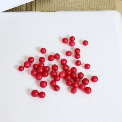 Artificial Red Berries Foam Small Round Balls Without Stem DIY Crafts Christmas Wedding Home Decoration Novelty