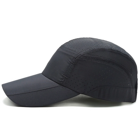 Lightweight Quick Dry Baseball Cap Breathable Mesh Sunscreen Outdoor Sports Adjustable Golf Running Sun Hat