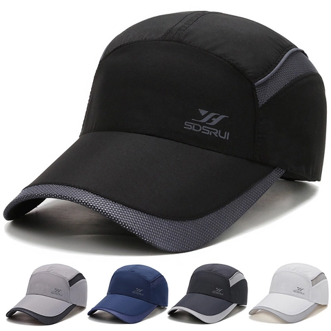Cappello Da Baseball Asciugatura Rapida Mesh Traspirante Protezione Solare Cappello Sportivo All Aperto Regolabile