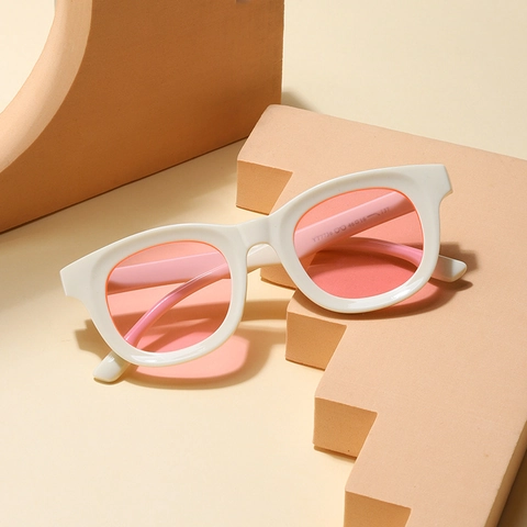 Lunettes De Soleil Pour Femmes Mode Carré Rétro Monture PC Protection UV400 Accessoire De Voyage Vintage Trendy