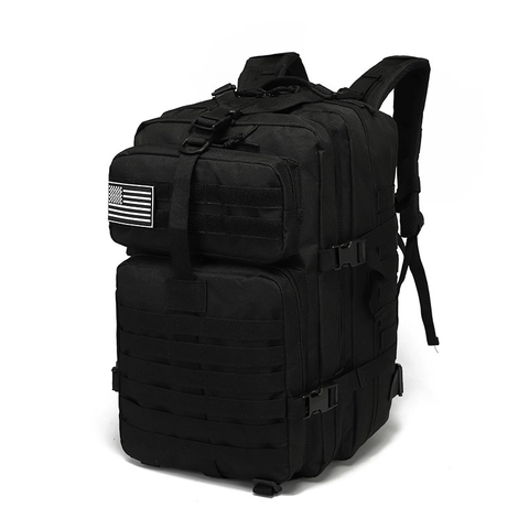 Tactical Backpack Oxford Cloth Molle System Outdoor Hiking Military Style 3P Bag For Men Women Large Capacity Camping Trekking