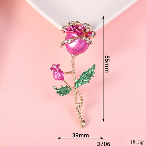 Flower Charms Alloy Rhinestone Enamel Faux Artificial Pearl Rose Tulip Pendants For DIY Jewelry Making Phone Case Decoration Accessory