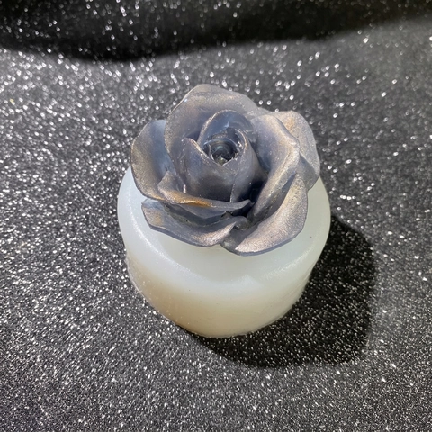 Rose Blume Silikonform Blumenform Für DIY Handgemachte Seife Aromatherapie Kerze Gips Harz Handwerk Kuchen Backen