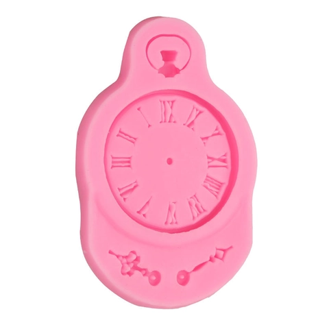 Silicone Molds Spider Web Clock Roman Numerals Fondant Cake Decorating DIY Crafting Chocolate Resin
