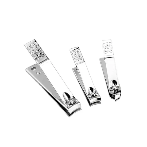 Outils De Manucure Pédicure Professionnels Coupe Ongles Lime À Ongles En Acier Inoxydable Avec Boîte De Rangement