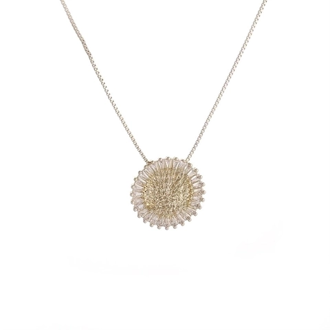 Rundes Kreuz Anhänger Halskette Kupfer Mit Zirkonia Boxkette Eleganter Religiöser Funkelnder Schmuck Für Damen
