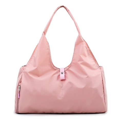 Bolsa De Viaje De Gran Capacidad Tela Oxford Impermeable Plegable Para Yoga Y Gimnasio Con Compartimento Para Zapatos