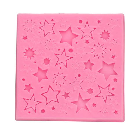 Stampo In Silicone Ingranaggi Steampunk E Stelle Per Decorazione Torte Fondente DIY Artigianato Cioccolato Resina Epossidica