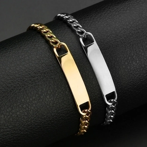 Stainless Steel Bracelet Blanks
