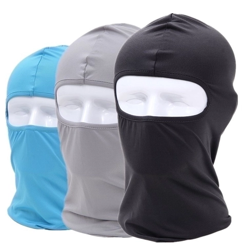 Cycling Balaclava Face Mask Lycra Polyester Windproof Breathable Outdoor Sports Biking Riding Sun Protection Men Women