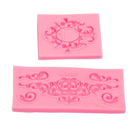Silikonformen Barock Relief Engel Schmetterling Für Fondant Tortendekoration Schokolade DIY Ton Handwerk Europäischer Stil