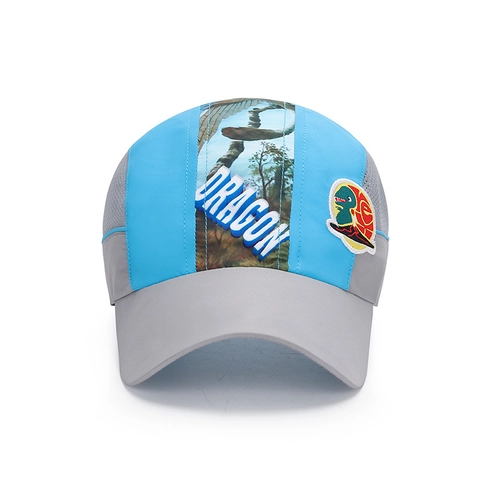 Cappellino Da Baseball Asciugatura Rapida Per Bambini Mesh Traspirante Protezione Solare Stampa Dinosauro Drago Regolabile