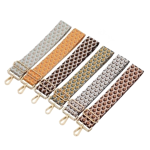 Tracolla Larga Regolabile Per Borse a Tracolla Motivo Etnico Cinturino Di Ricambio Con Fibbie In Metallo Robuste Accessorio Moda Donna