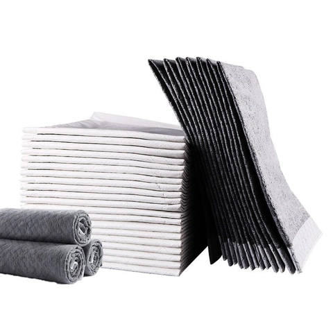 Disposable Pet Pee Pads Bamboo Charcoal Dog Diapers Super Absorbent Puppy Training Pee Mats Pet Care Supplies
