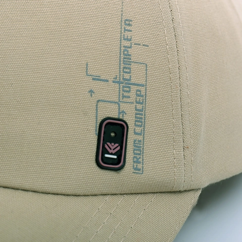 Casquette De Baseball En Toile De Coton Avec Badge Latéral Réglable Protection Solaire Extérieur Style Coréen