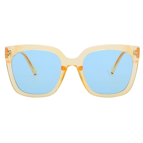 Oversized Square Sunglasses UV400 Protection PC Alloy Frame Resin Lens Fashion Retro Large Frame Eyewear For Women Men