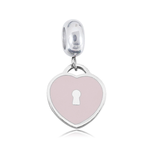 Ciondoli In Acciaio Inossidabile Smalto Per Creazione Gioielli Bracciale Collana Pianeta Cuore Chiave Famiglia Amore Amico