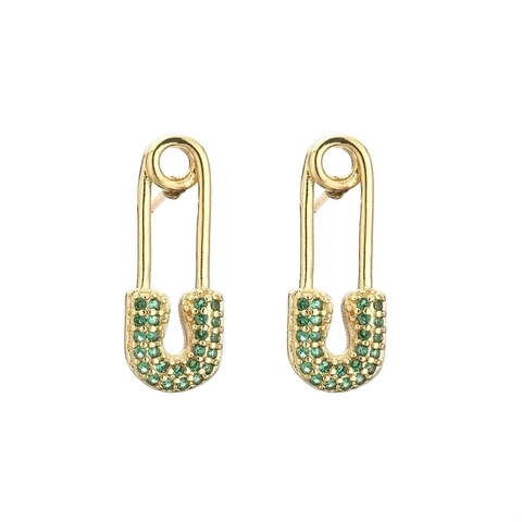 Orecchini A Lobo In Rame A Forma Di Graffetta Con Micro Pavé Zircone Gioielli Di Moda Per Donna Accessori Eleganti