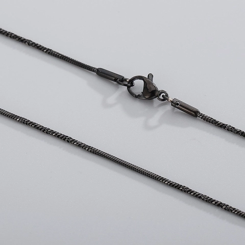 Collana A Catena Di Serpente In Acciaio Inossidabile Gioielli Di Moda Minimalisti Per Uomo Donna