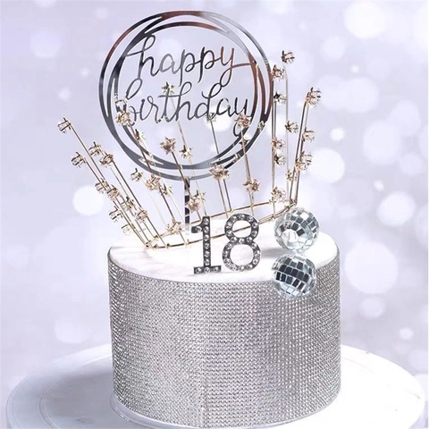 Palle Da Discoteca Specchio Riflettente Argento Ornamenti Appesi Per Festa Matrimonio Palco Decorazione Per Torte