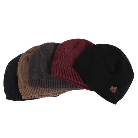 Berretto Invernale E Sciarpa Cappello In Maglia Acrilica Con Fodera In Peluche Ispessita Scaldacollo Caldo All'Aperto Per Uomo
