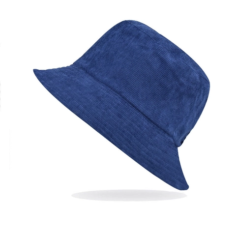 Cappello Pescatore In Velluto A Costine Tinta Unita Reversibile Pieghevole Caldo Retro Cappello Sole Donne Uomini Autunno Inverno
