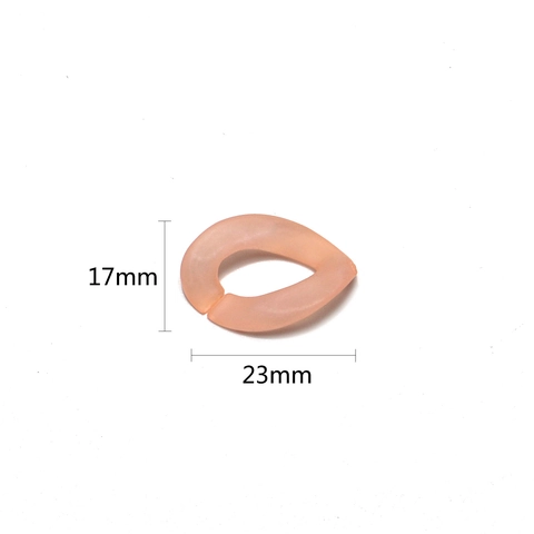 Frosted Acrylic Eyeglasses Chain Anti Slip Sunglasses Strap Matte Jelly Color Fashion Neck Cord Lanyard For Women Men