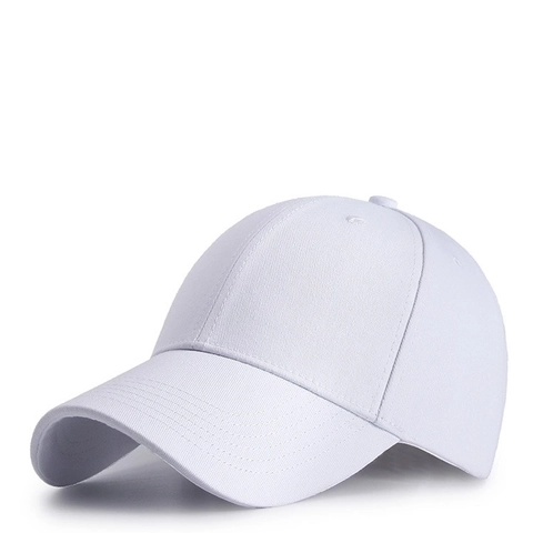 Unisex Solid Color Cotton Baseball Cap Adjustable Sun Protection Sports Hat For Men Women Casual Outdoor Sunshade Cap