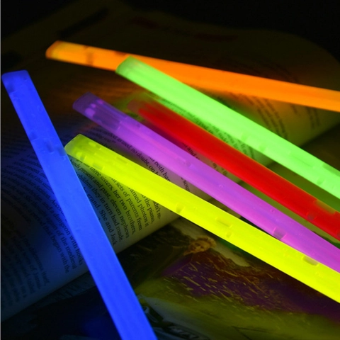 Pulseras Luminosas De Colores Varitas Neón De Plástico Artículos De Fiesta Accesorios Para Conciertos Y Celebraciones
