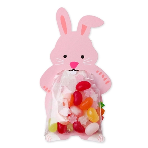 Cartoon Animal Candy Packaging Cards Cardboard Paper Decorative Snack Bags For Birthday Party Gift Wrapping Cute Rabbit Bear Koala Raccoon Design