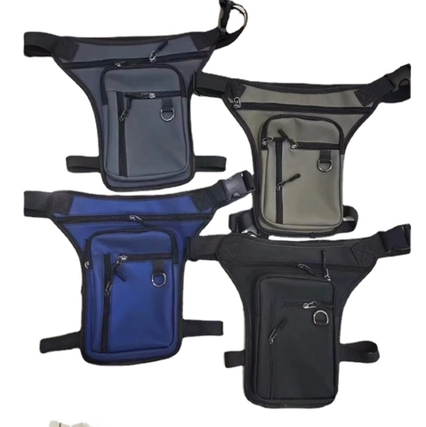 Borsa Da Gamba Tattica Impermeabile Nylon PU Tasche Multiple Regolabile Marsupio Per Uomo Escursionismo Ciclismo Sport All'aperto