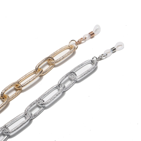 Chunky Link Metal Glasses Chain Retro Non-slip Eyeglass Strap Sunglasses Lanyard For Women Men