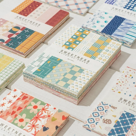 Decorative Journal Material Paper Sweetness Series Vintage Korean Style Writing Background For Scrapbooking DIY Crafting