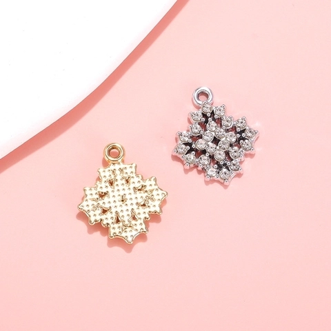 Rhombus Star Charms Pendants Alloy Rhinestone For DIY Jewelry Making Necklaces Bracelets Crafts Sparkling Fashion