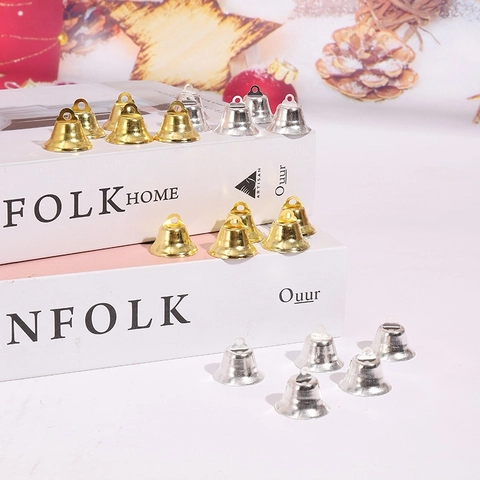 Campanelli Di Natale Metallo Ferro DIY Ornamenti Appesi Decorazione Albero Di Natale Accessori Regalo