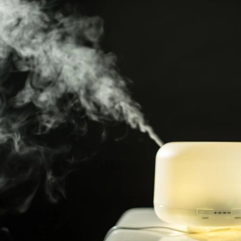 Ultrasonic Aroma Diffuser Humidifier With Color Changing LED Night Light Quiet Cool Mist Maker For Home Office Essential Oil