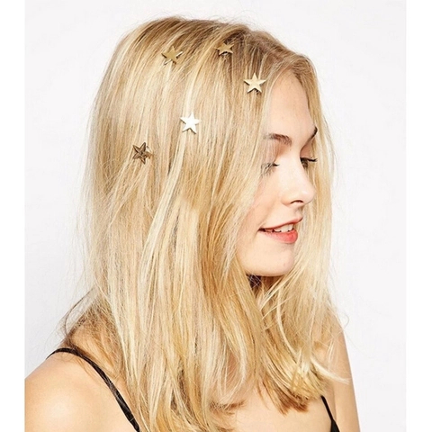 Pinces À Cheveux Spirale Alliage Étoile Épingles À Cheveux Bijoux De Cheveux Accessoires De Coiffage Vintage Pour Femmes