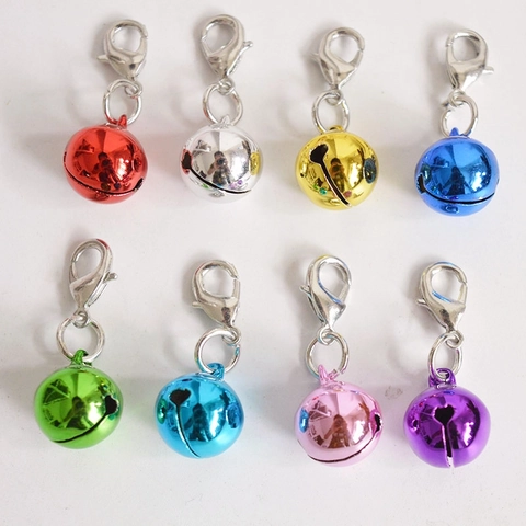 Dijes De Cascabel Con Cierre De Langosta Metal Aleación Accesorios DIY Para Bolsos Llaveros Fabricación De Joyas Artesanía Decorativa