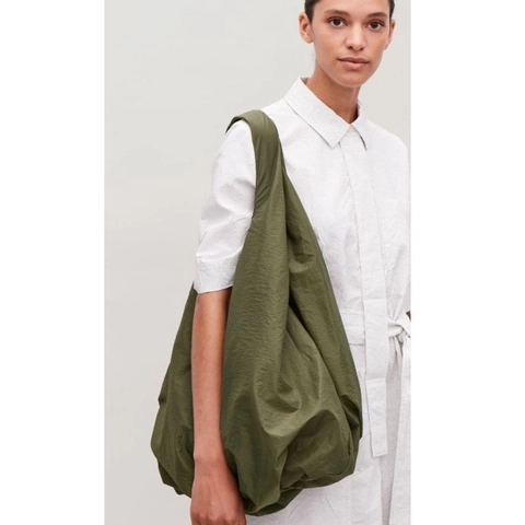 Bolso De Hombro De Nailon Plisado Gran Capacidad Bolso De Mano Retro Urbano Casual Para Mujer