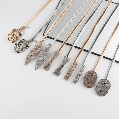 Damen Elastischer Metallfedergürtel Legierung Straßschnalle Verstellbare Mode Taillenkette Für Kleider Pullover