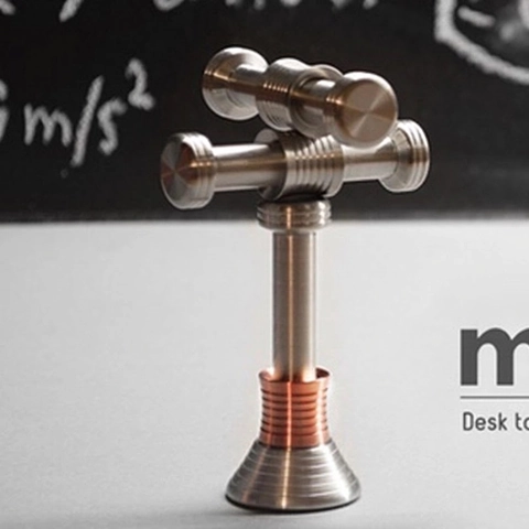 Mond Gravitations Simulation Desktop Kinetisches Ornament Magnetische Aluminiumlegierung Fidget Stressabbau Spielzeug Büro