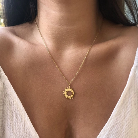 Vintage 18K Gold Plated Stainless Steel Hexagram Compass Pendant Necklace For Women Evil Eye Star Fashion Jewelry Gift